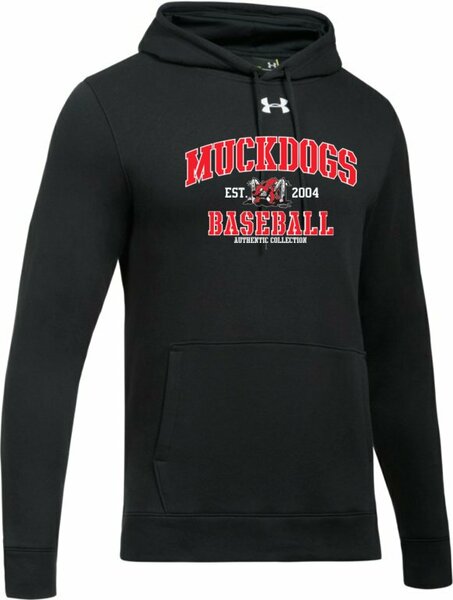 001 Black - M's Rival Fleece Hoody w/ Print