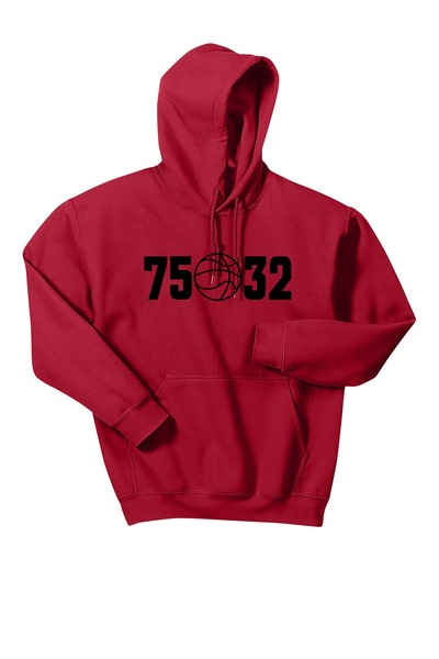 Cherry Red - 75032 Ball Heavy Blend Hooded Sweatshirt