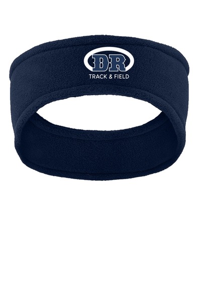 Navy - R-Tek  Stretch Fleece Headband w/ Embroidery
