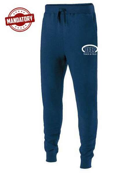 Navy - Fleece Joggers w/ Print **MANDATORY