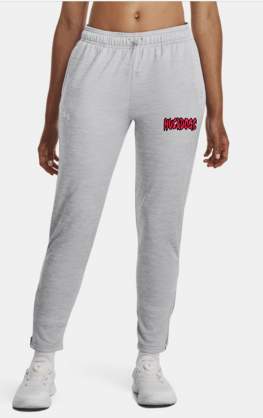 011-Mod Grey - Women's UA Storm Fleece Jogger w/ Print