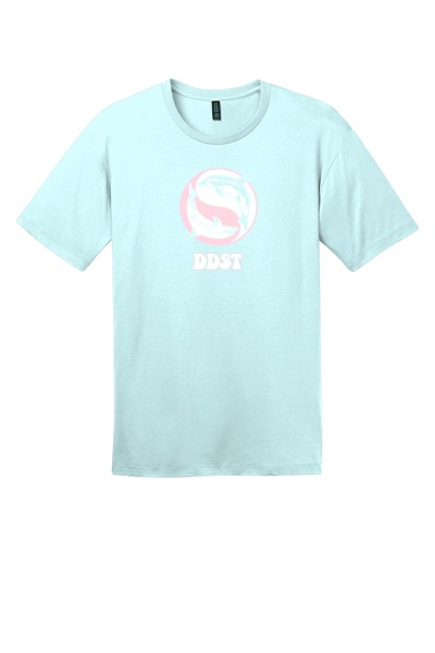 Seaglass Blue - Perfect Weight Tee w/ Print (Front & Back)