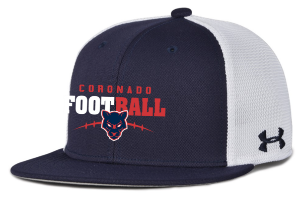 Navy/White - Choice Meshback Hat w/ Embroidery