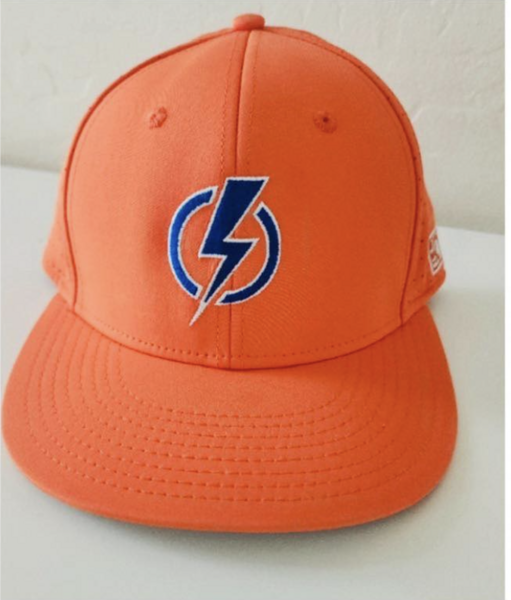 White/Blue - Orange Hats