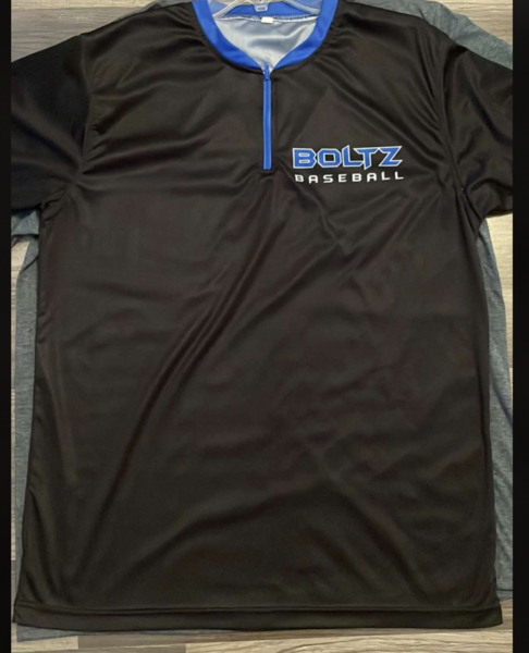 Black - Dye Sub Warm Up Jacket