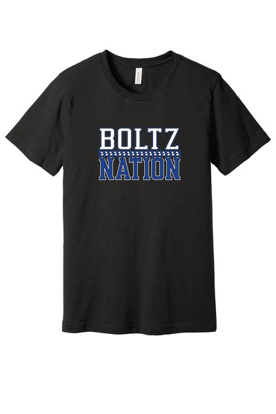 Black Heather - Boltz Nation BELLA+CANVAS ® Unisex Heather CVC Short Sleeve Tee (copy)