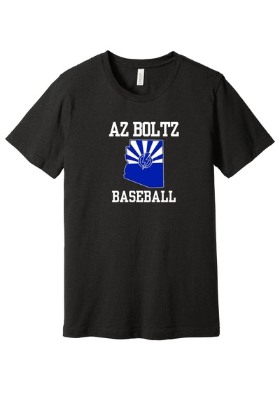 Black Heather - Botlz State BELLA+CANVAS ®  Unisex Heather CVC Short Sleeve Tee
