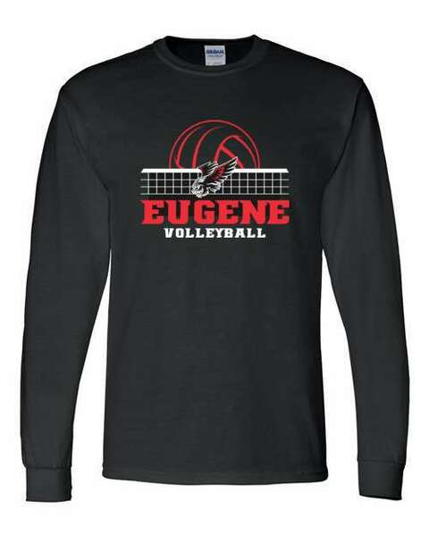 Black - DryBlend® 50/50 Long Sleeve T-Shirt (HS VB)