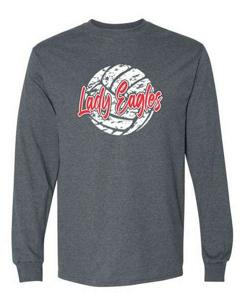Dark Heather - DryBlend® 50/50 Long Sleeve T-Shirt