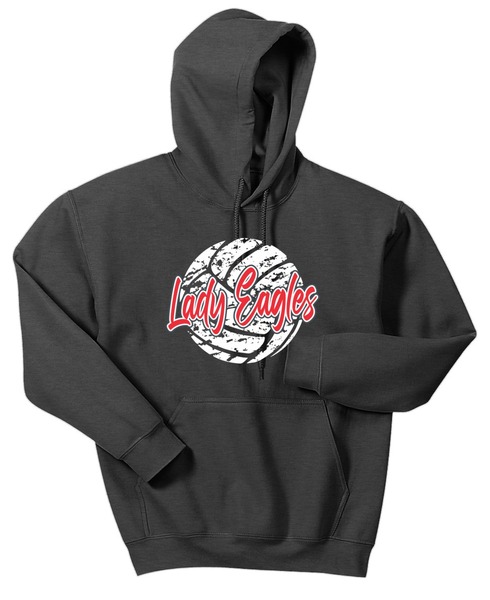 Dark Heather - Gildan Heavy Blend Hooded Sweatshirt