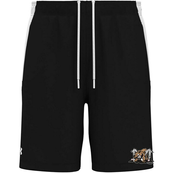 001-Black - YOUTH Tech Vent Short  w/ "Brown Dog" Print