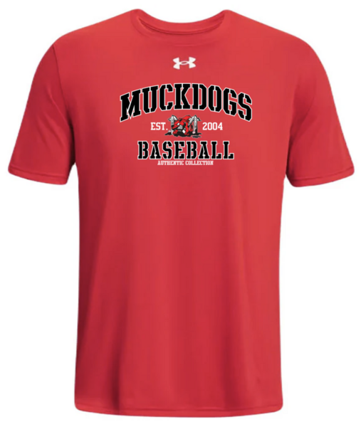 600-Red - Men's Team Tech SS w/ Print