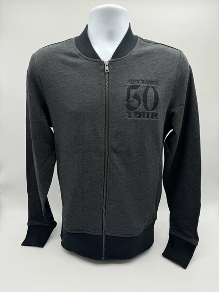Heather Black - 50 Tour Bomber Jacket