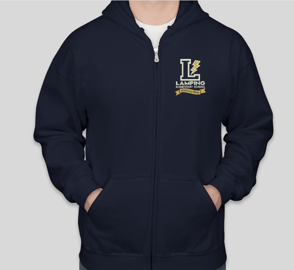 Navy - ® Heavy Blend Full-Zip Hooded Sweatshirt