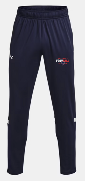 Navy - UA Knit Warm Up Team Pant w/ embroidery