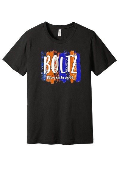 Black Heather - New Fun Logo BELLA+CANVAS ® Unisex Heather CVC Short Sleeve Tee