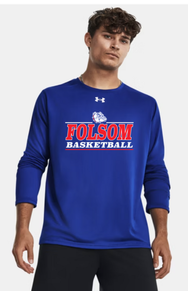 Royal- 400 - UA M's Team Tech LS w/ PRINT