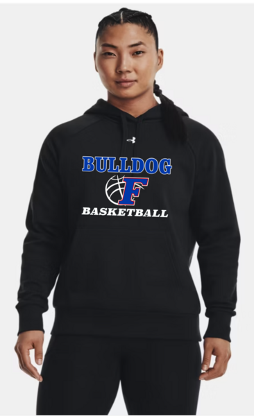 Black- 001 - Women's Rival Fleece Hoodie w/ Print