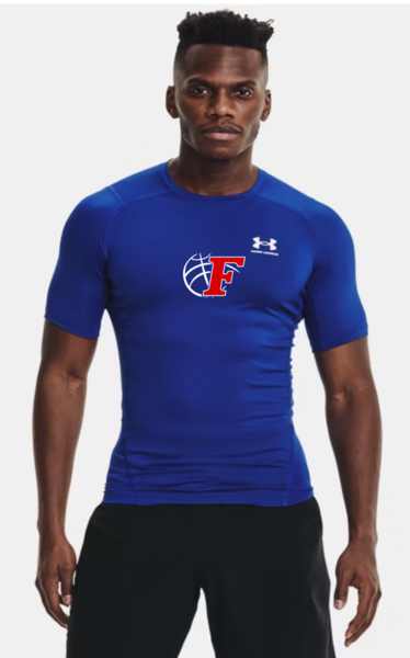 Royal-400 - HeatGear® Men's Compression Short Sleeve w/ PRINT