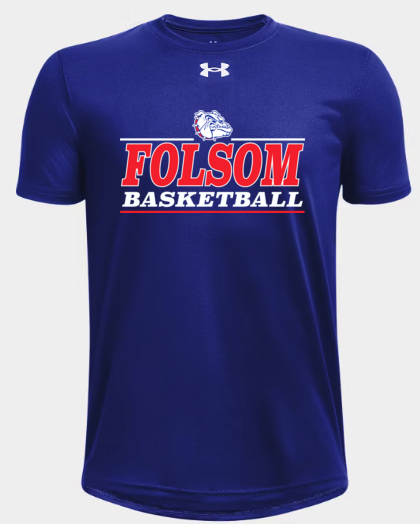 400- ROYAL - UA Tech™ Team Boys' Short Sleeve W/ PRINT