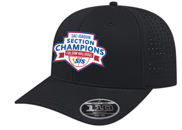 Black - Flexfit 110® Perforated Performance Snapback Cap w/ Woven Patch