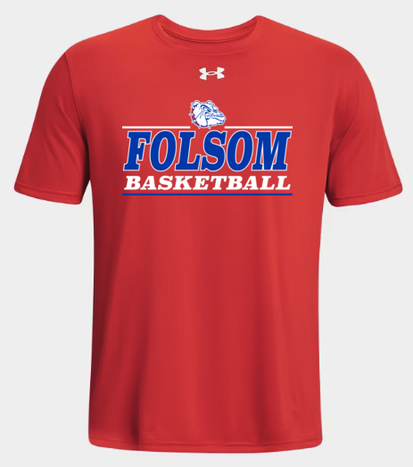 600 Red - UA Men's Team Tech SS w/PRINT