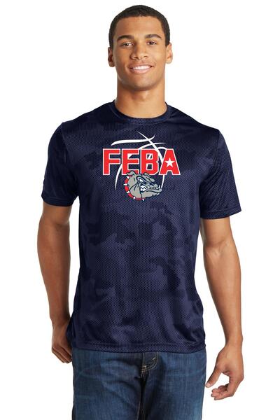 True Navy - CamoHex Tee w/ Print