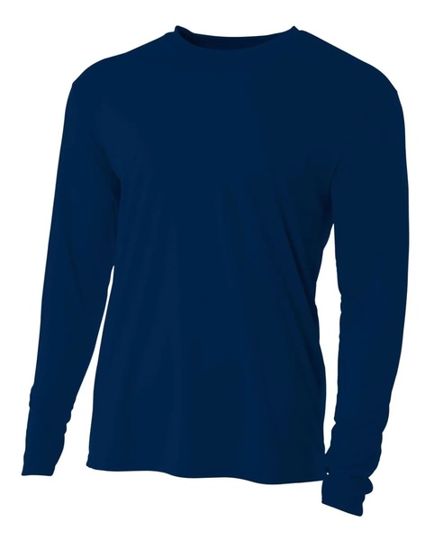 NAVY - WOMENS SureColor Long Sleeve Cationic Tee w/ Print