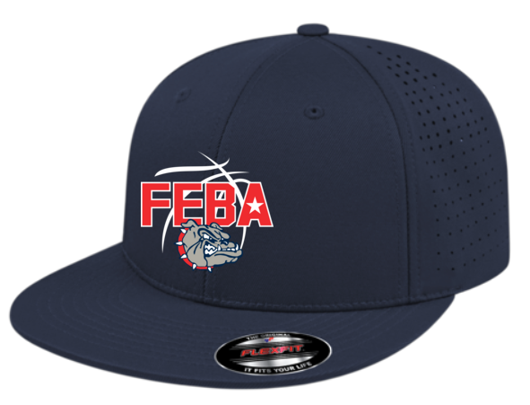 NAVY - Flexfit® Perforated Performance Cap W/ EMB