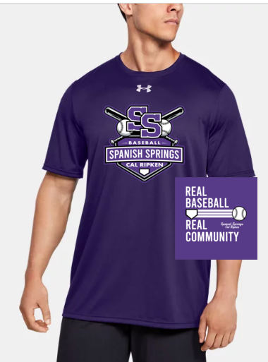 PURPLE_500 - Men's TEAM TECH SHORTSLEEVE w/ PRINT FRONT & BACK