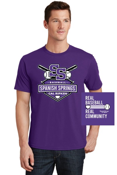 Team Purple - ® Fan Favorite Tee w/ PRINT FRONT & BACK