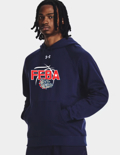 410-NAVY - Mens Icon Fleece Hoodie (FEBA)