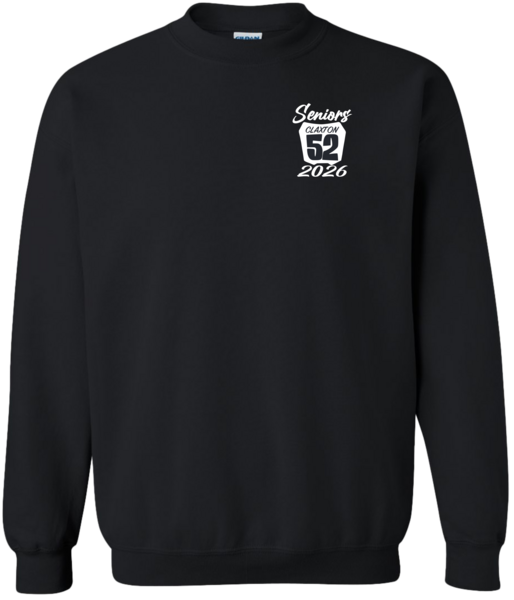 Black - Heavy Cotton Crewneck Sweatshirt (1)