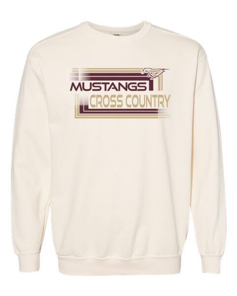 Ivory - Unisex Garment Dyed Crewneck Sweatshirt - XC