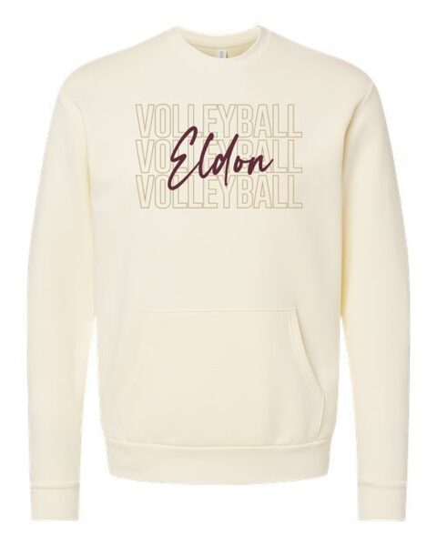 Natural - Pocket Crewneck Sweatshirt - VB