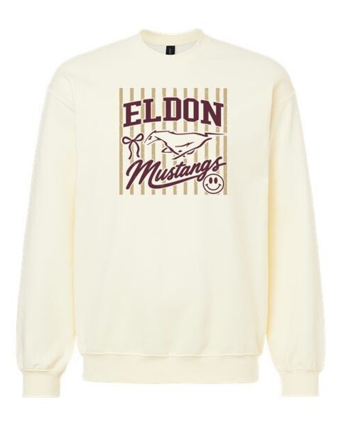 Off White - Softstyle Mightweight Crewneck Sweatshirt - Logo1