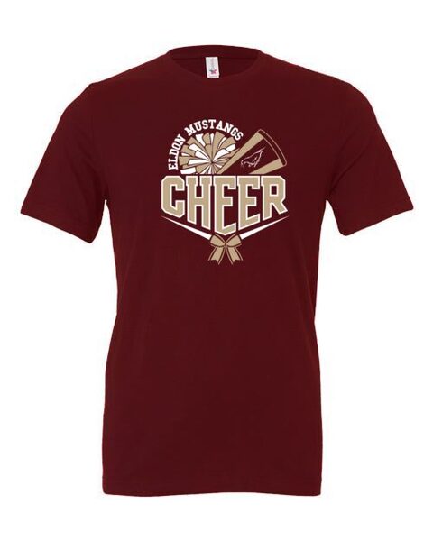 Maroon - Jersey Tee - Cheer
