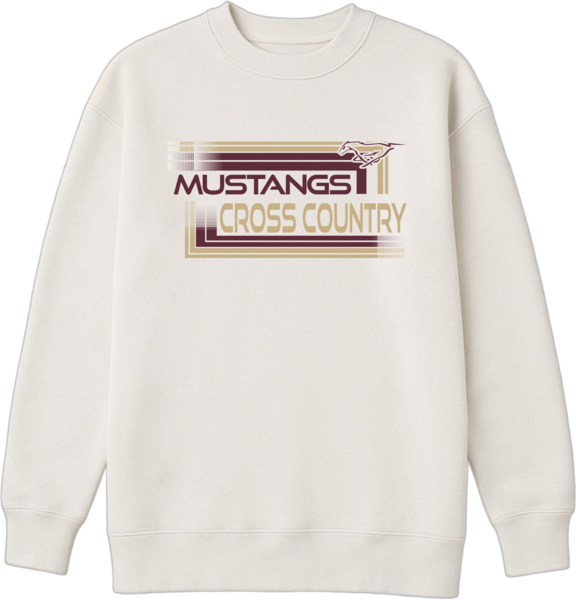 Off White - Ladies Oversized Crew - XC