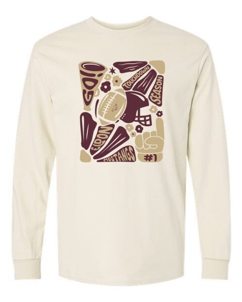 Natural - Ultra Cotton® Long Sleeve T-Shirt - FB2