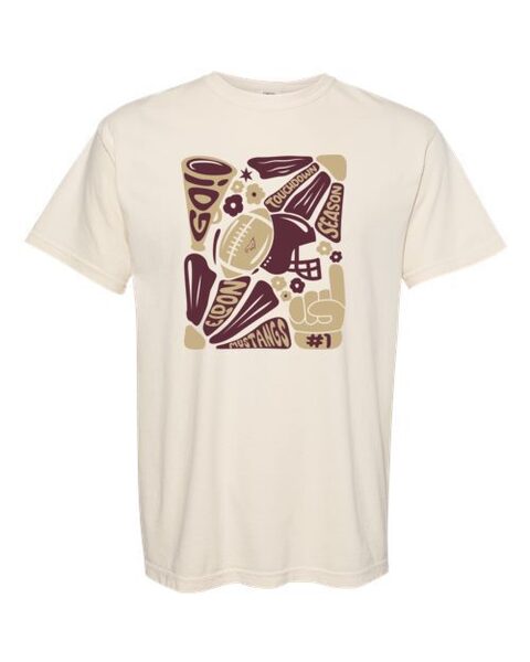 Ivory - Unisex Garment-Dyed Heavyweight T-Shirt  - FB2