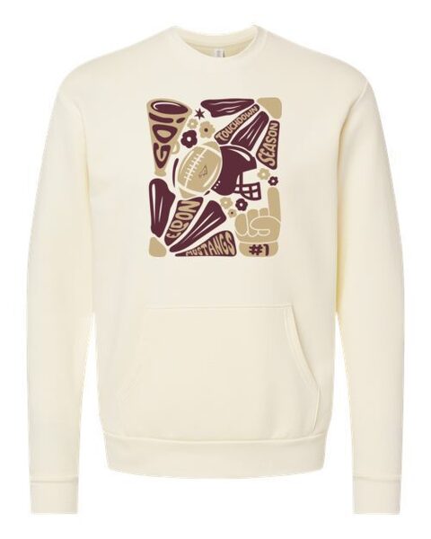 Natural - Pocket Crewneck Sweatshirt - FB2