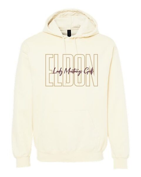 Cream - Heavy Cotton Hooded Sweatshirt - Golf