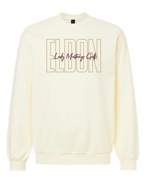 Off White - Softstyle Mightweight Crewneck Sweatshirt - Golf