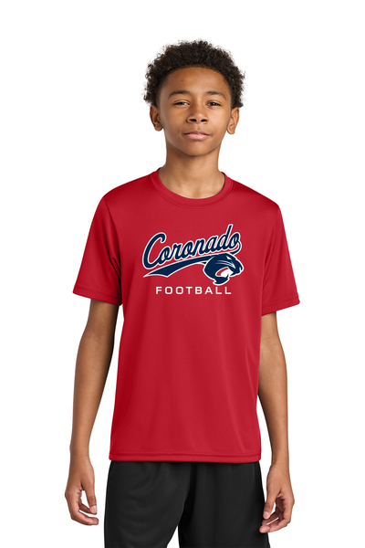 SCARLET - Youth Cooling Performance T-Shirt W/ PRINT