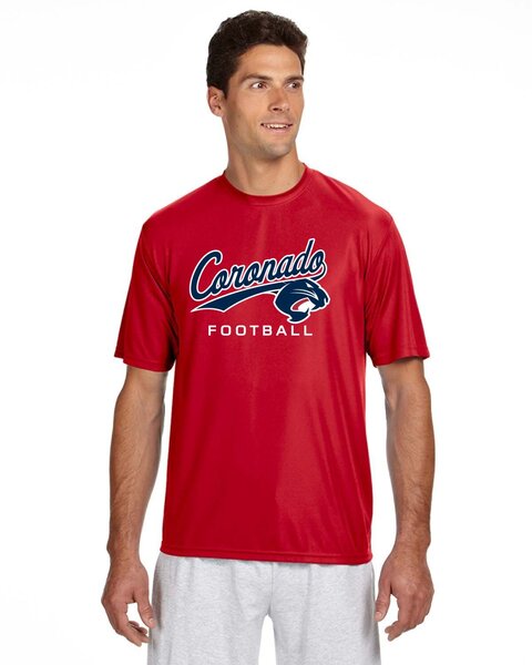 SCARLET - Men's Cooling Performance T-Shirt W/ PRINT