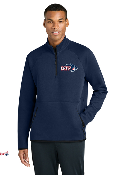 NAVY - Sport-Tek® Phenom 1/4-Zip w/ EMBROIDERY