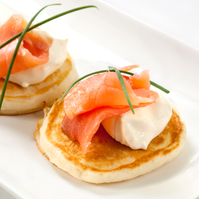 Assorted canapés