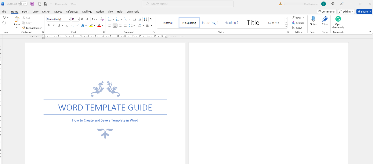 Word create a template in microsoft word alludo