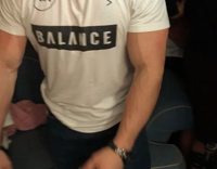 guy white shirt rips shirt apart 