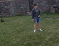 When your friend is super excited to see you 